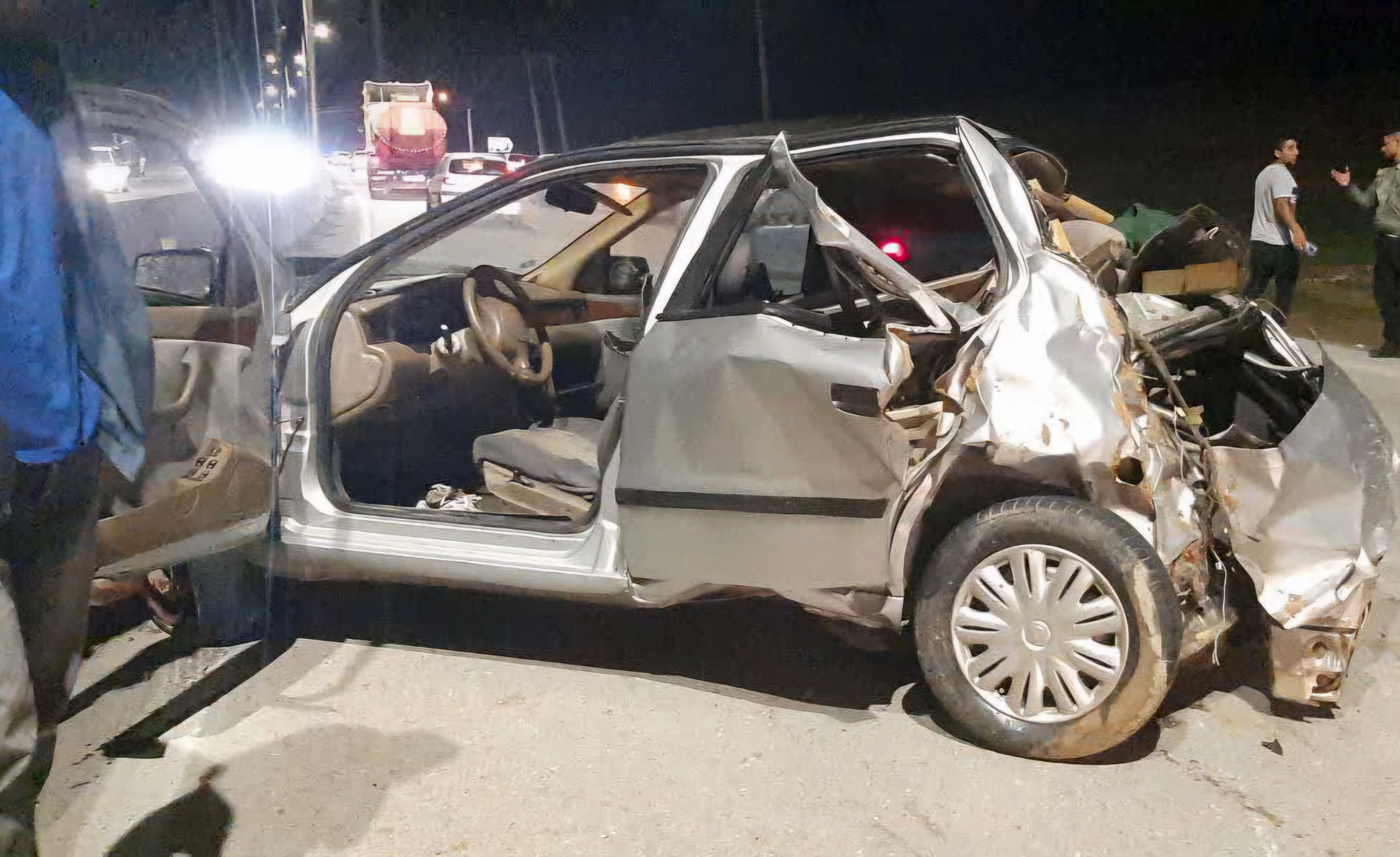 ۳ کشته و یک مجروح وخیم حاصل تصادف شبانه در ایذه